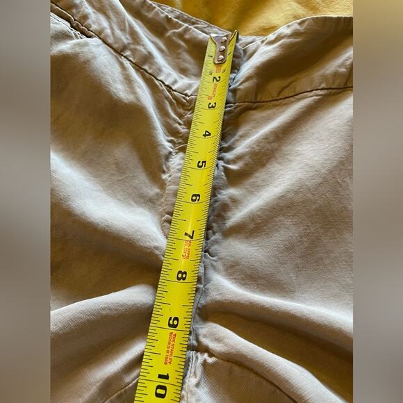 Eileen Fisher Linen Blend Light Weight Wide Leg Low Rise Beige Boho Pants Size12 - Picture 8 of 13